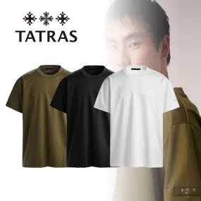 TATRAS  |Unisex Street Style Plain Logo T-Shirts