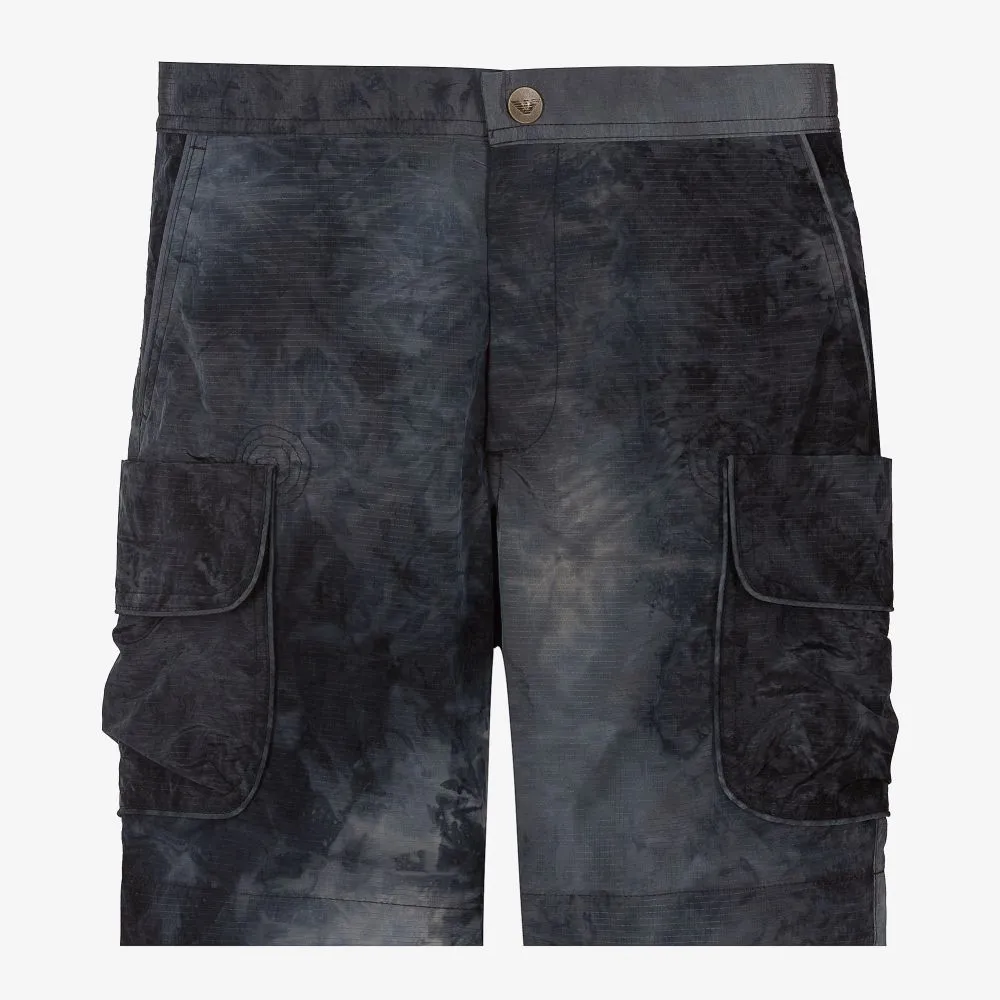 Teen Boys Blue Cargo Shorts