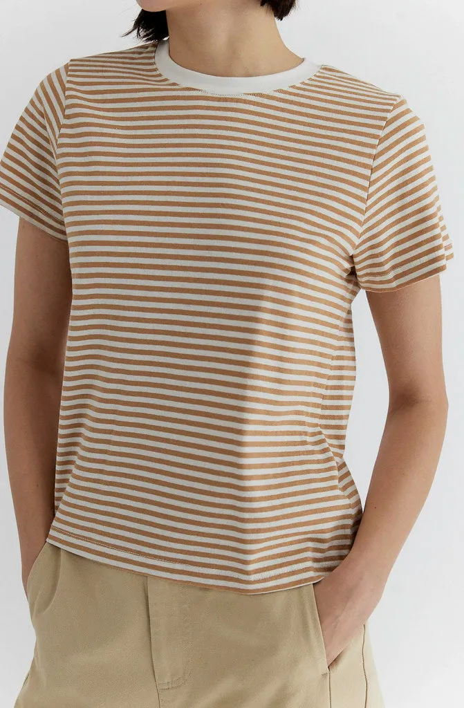 THE ULTIMATE STRIPE KNIT TEE