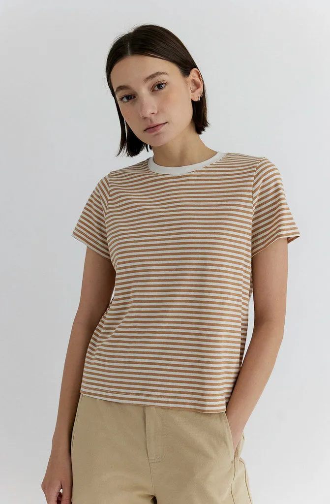 THE ULTIMATE STRIPE KNIT TEE