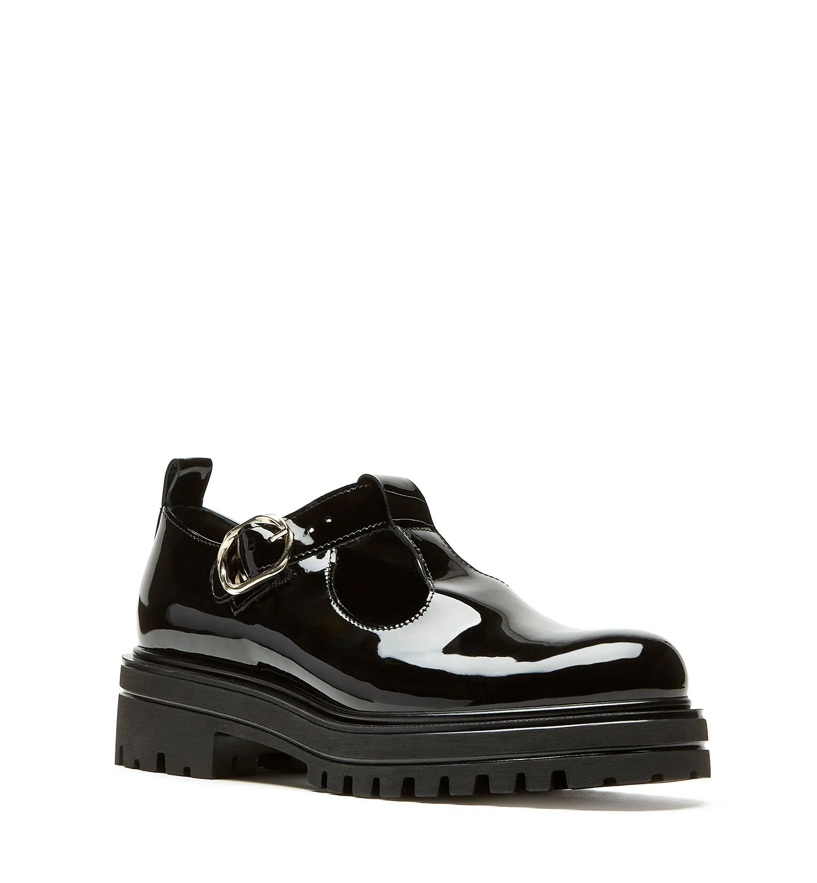 THEO MARY JANE PATENT LEATHER LOAFER