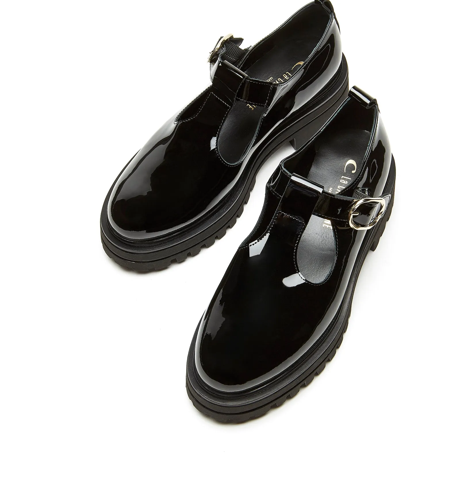 THEO MARY JANE PATENT LEATHER LOAFER