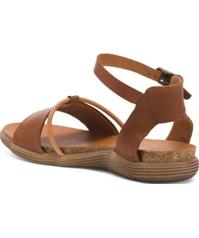 Tj Maxx Leather Marcie Flat Sandals For Women