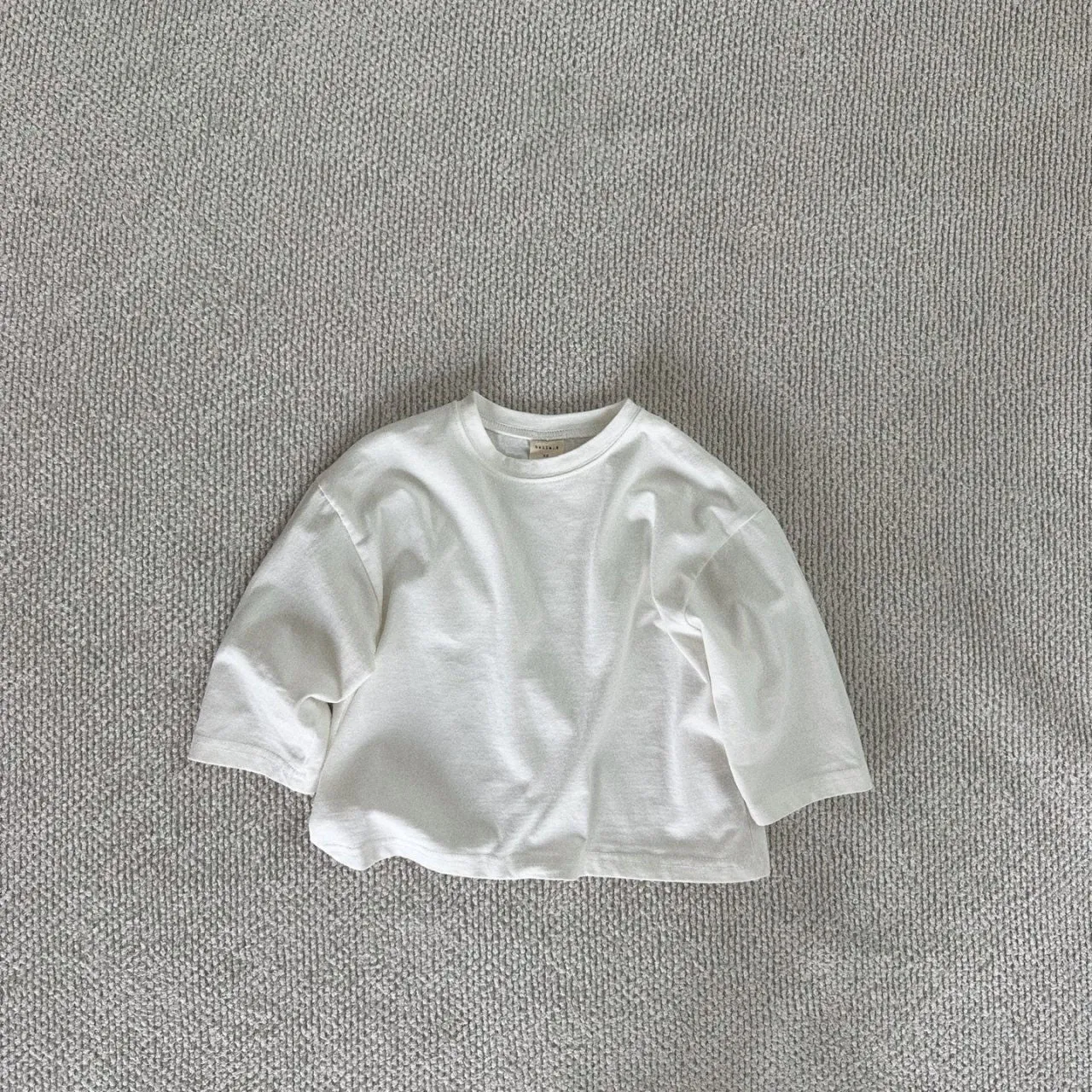 Toddler Bella F24 Long Sleeve Oversized Plain Tee (1-6y) - 3 Colors