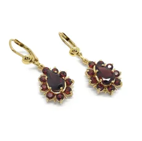 Vintage Garnet Earrings