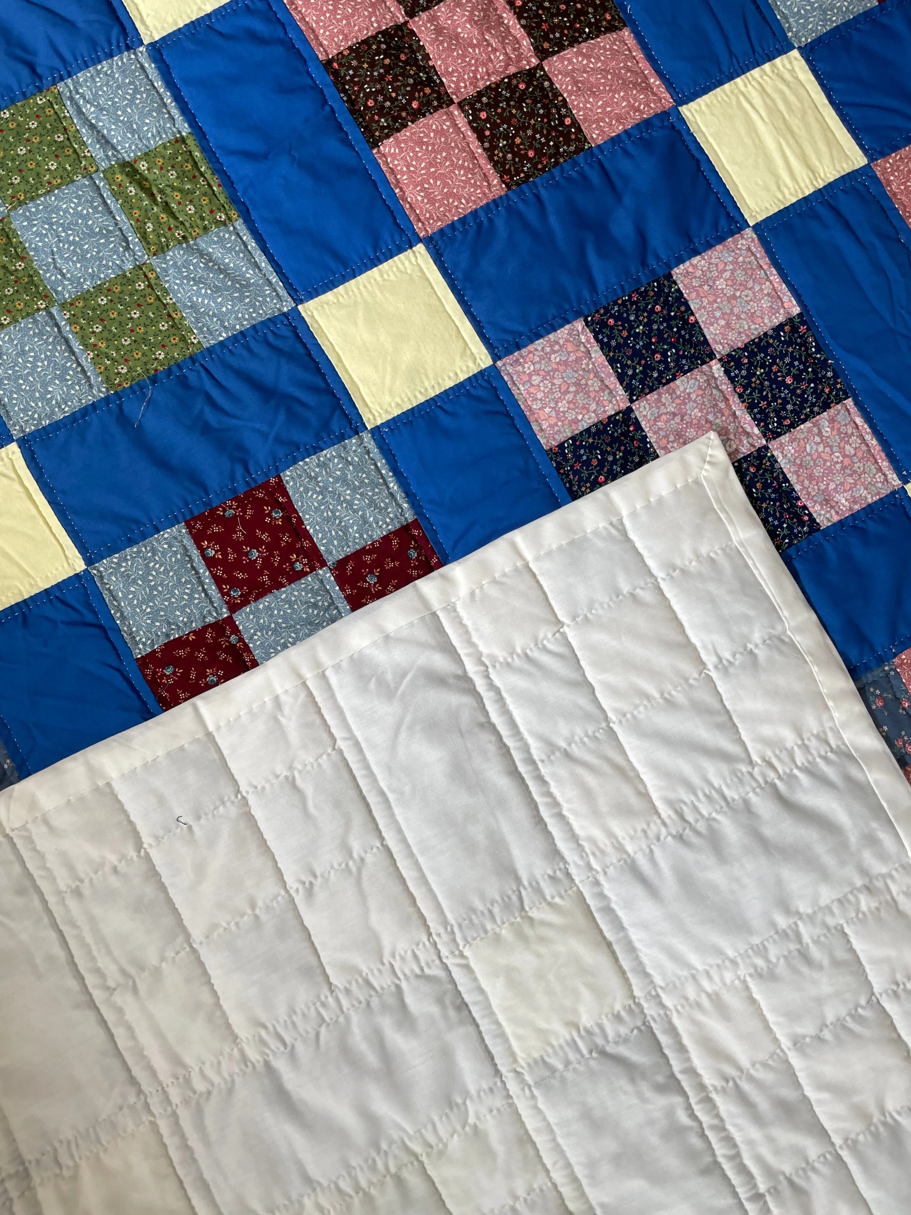 Vintage Nine Patch Quilt