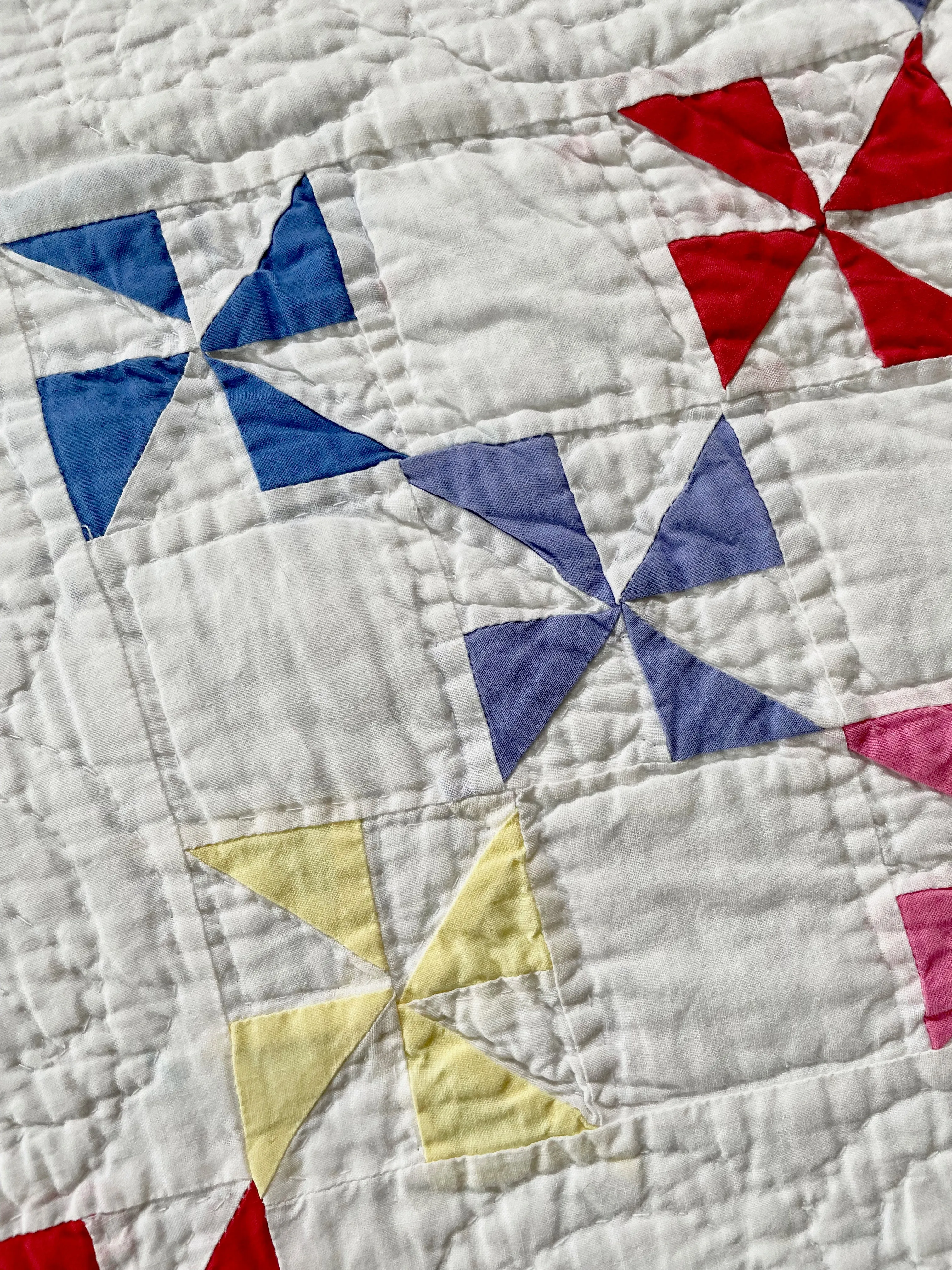 Vintage Pinwheel Whimsy Quilt