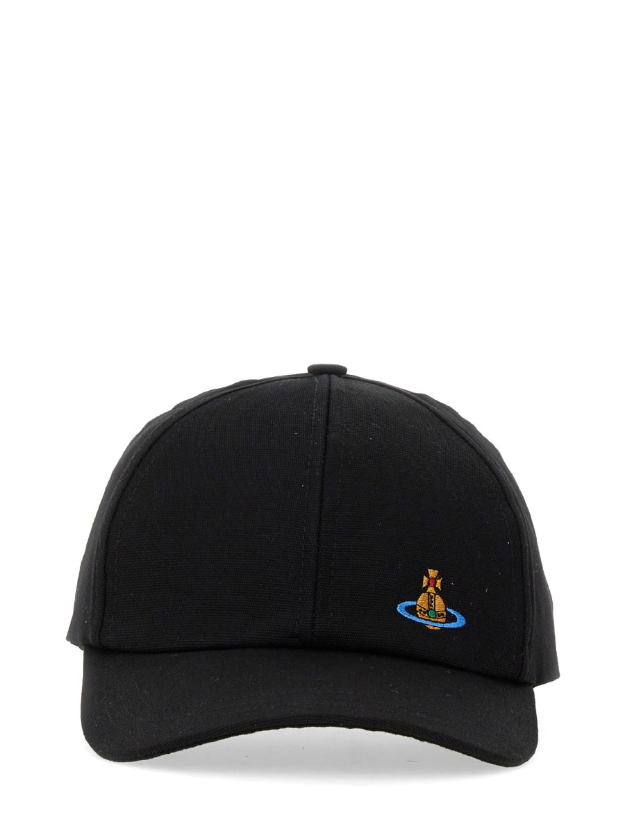 VIVIENNE WESTWOOD    COTTON BASEBALL CAP