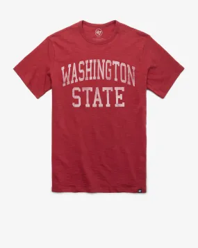 WASHINGTON STATE COUGARS CLASSIC BLOCK '47 SCRUM TEE