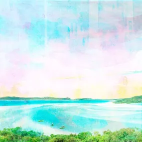 Whitehaven Beach Art Print