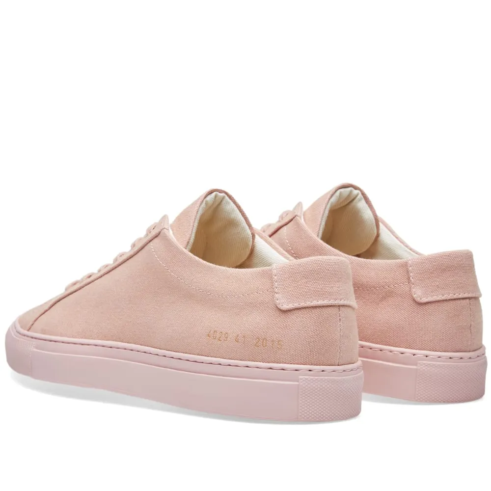 Woman by Common Projects Achilles Low CanvasBlush