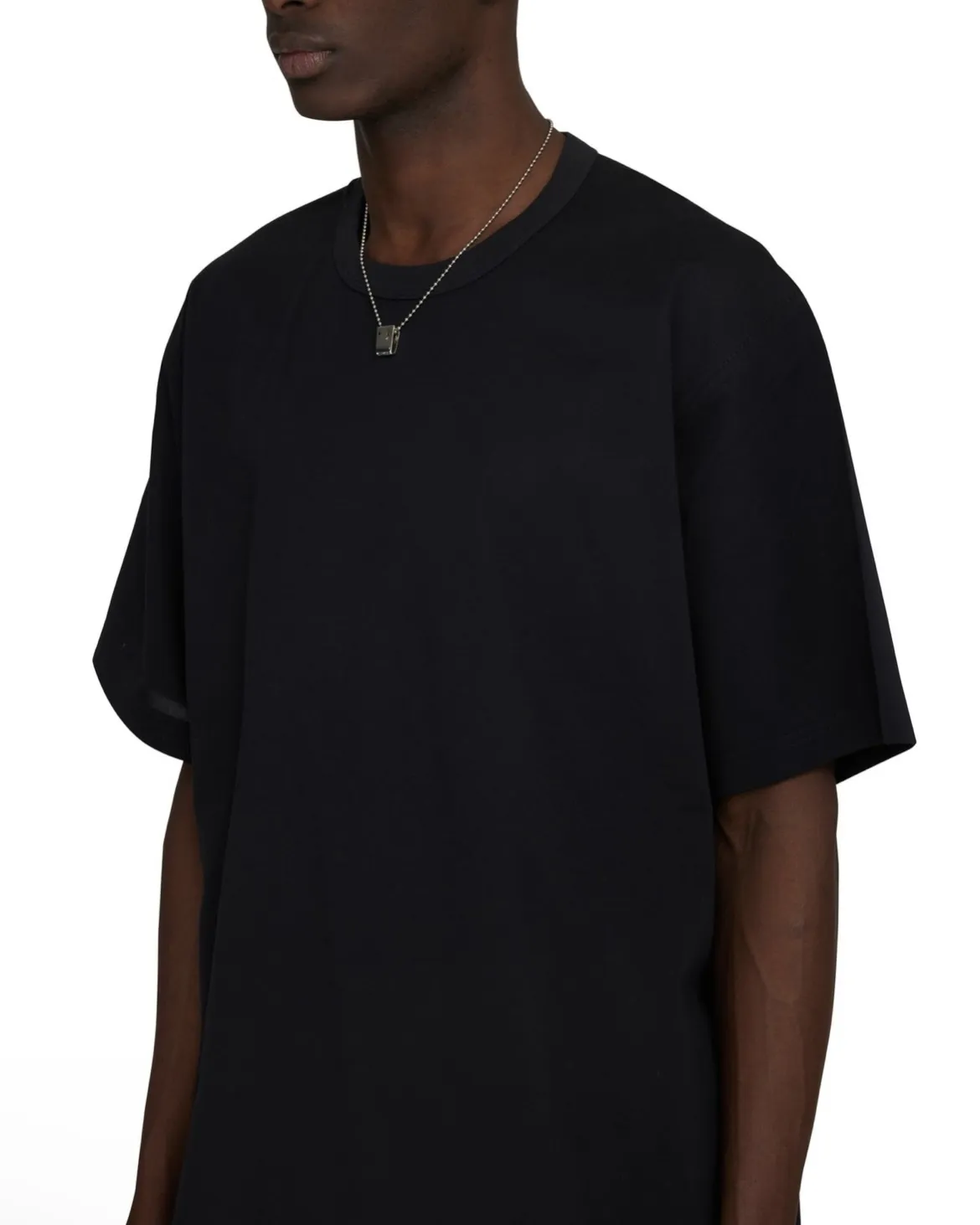 Y-3  |Crew Neck Collaboration Cotton Short Sleeves Designers