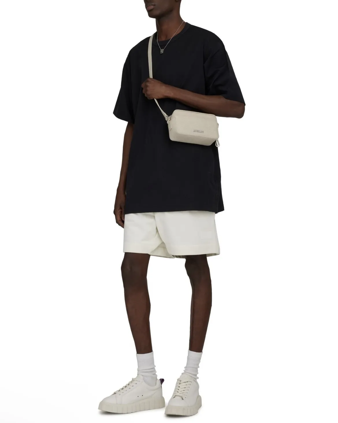 Y-3  |Crew Neck Collaboration Cotton Short Sleeves Designers