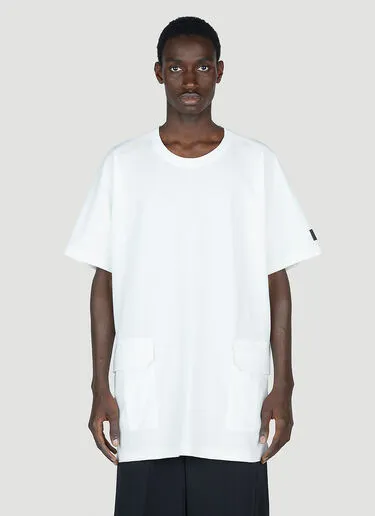 Y-3  |Crew Neck Street Style Cotton Short Sleeves Logo Designers