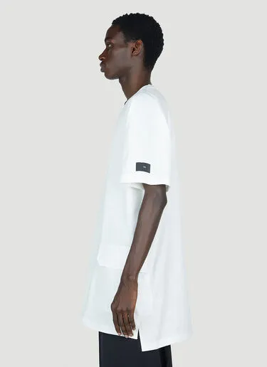 Y-3  |Crew Neck Street Style Cotton Short Sleeves Logo Designers