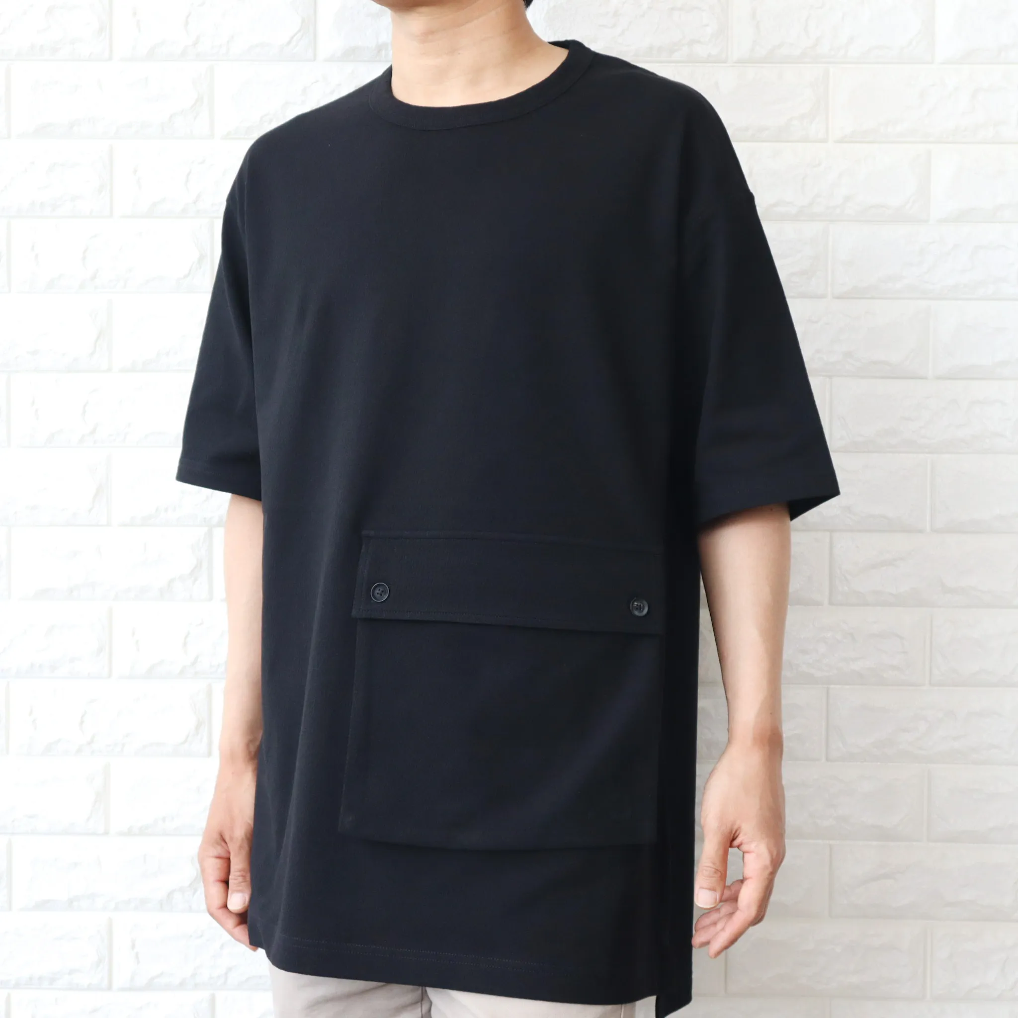 Y-3  |Crew Neck Unisex Street Style Plain Cotton Short Sleeves