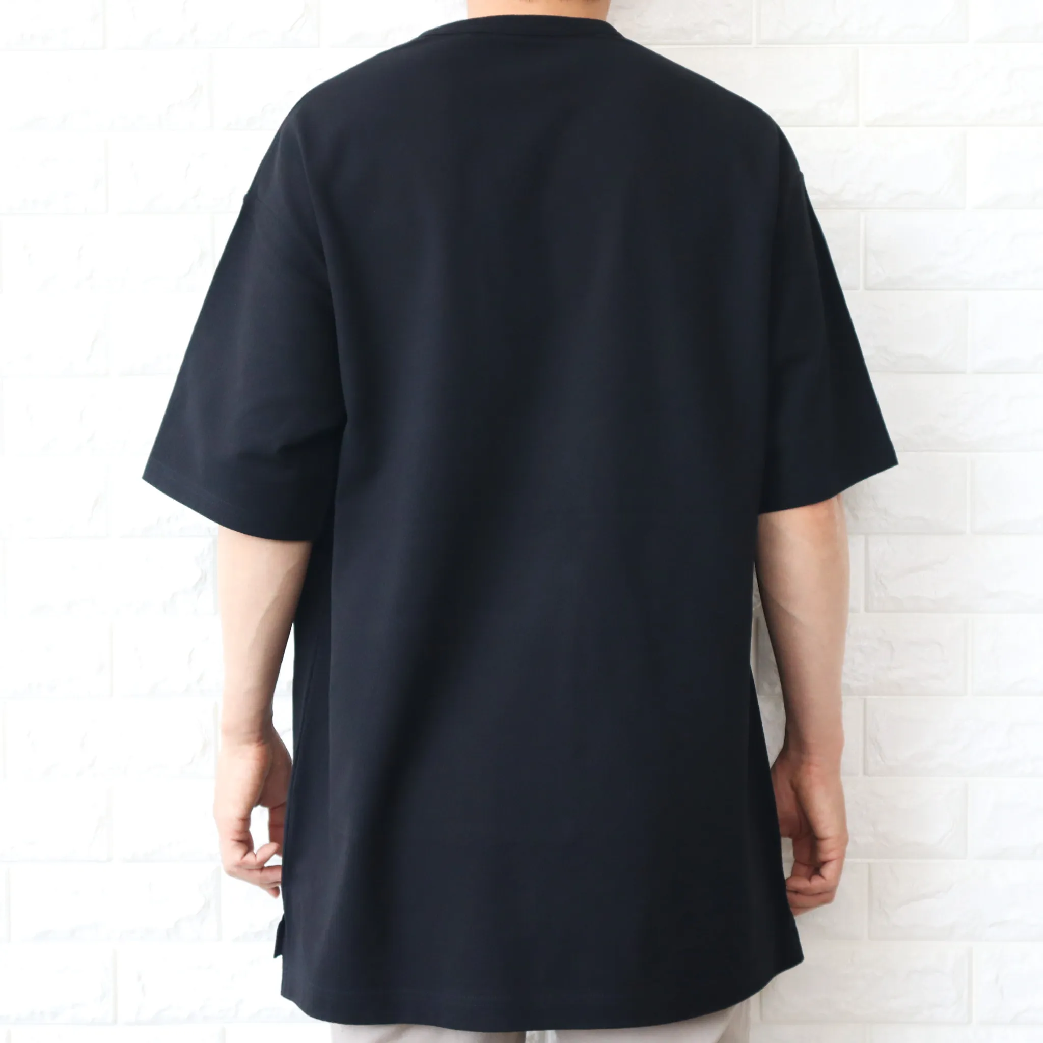 Y-3  |Crew Neck Unisex Street Style Plain Cotton Short Sleeves